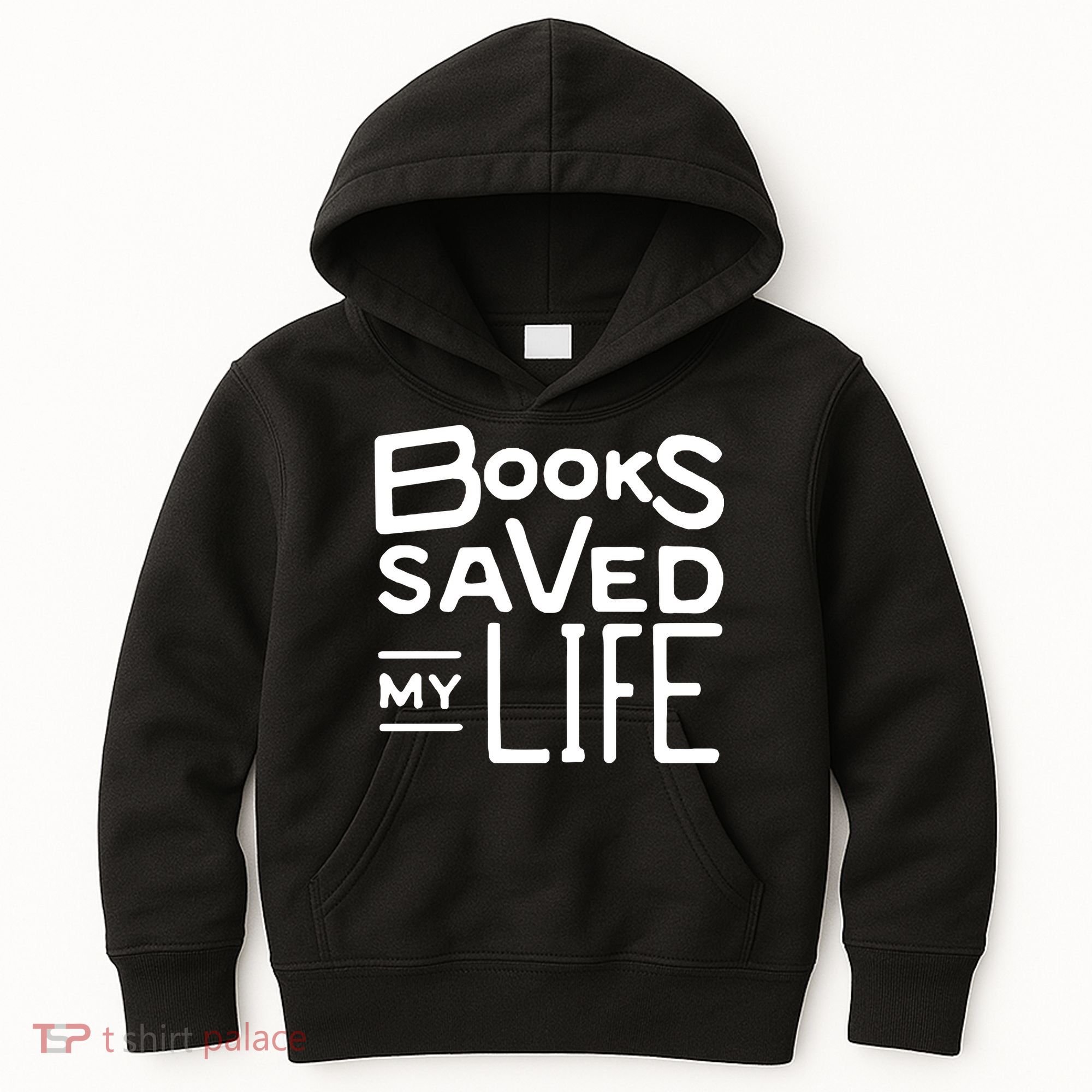 Books Saved My Life Kids Hoodie