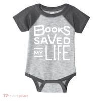 Books Saved My Life Infant Baby Jersey Bodysuit thumb 0
