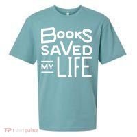 Books Saved My Life Sueded Cloud Jersey T-Shirt thumb 0