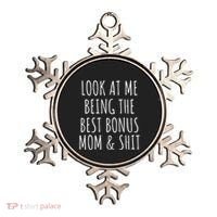 Bonus Step Mom Mothers Day From Stepdaughter Stepson Stepmom Ornament thumb 0