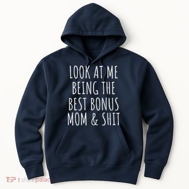 Bonus Step Mom Mothers Day From Stepdaughter Stepson Stepmom Hoodie
