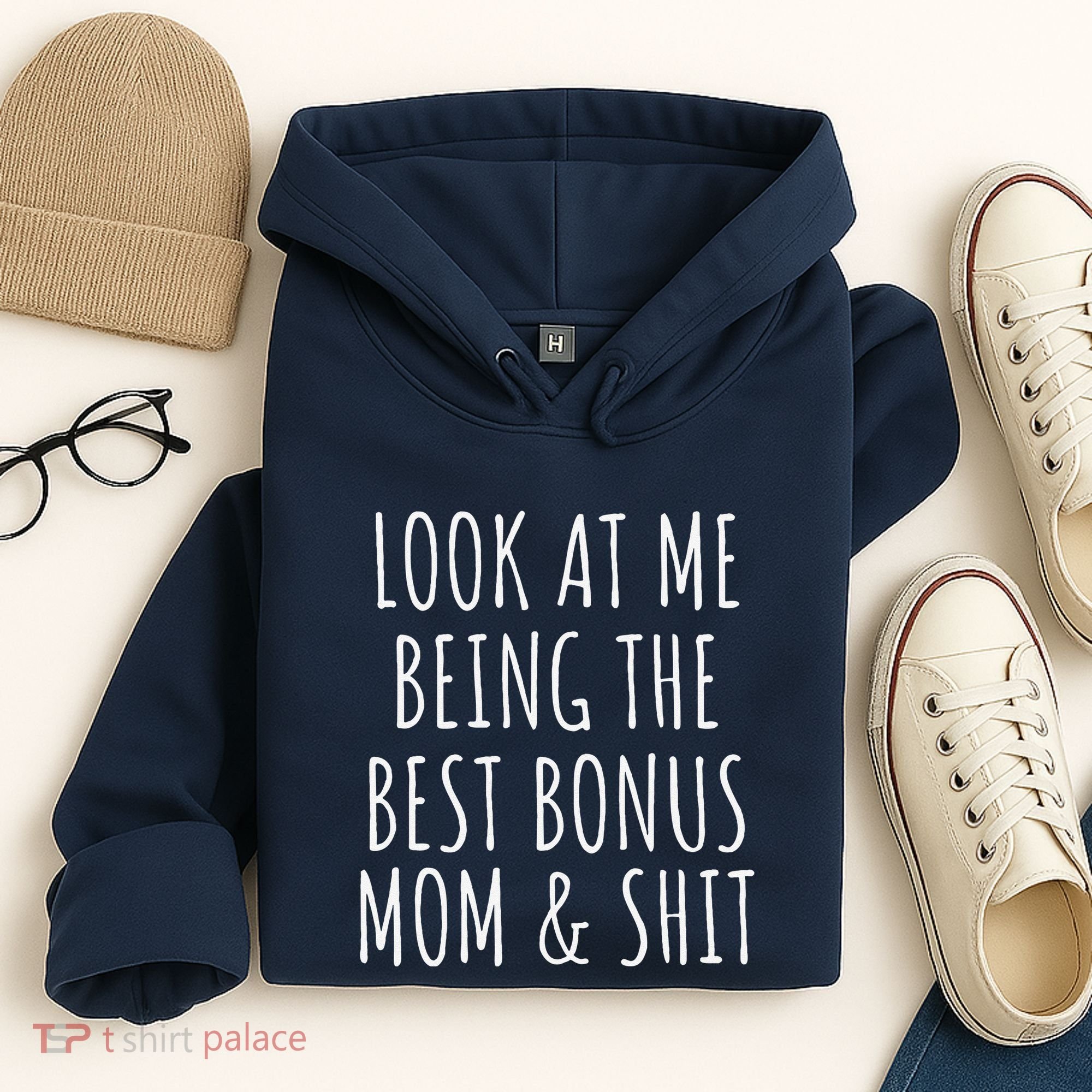 Bonus Step Mom Mothers Day From Stepdaughter Stepson Stepmom Hoodie