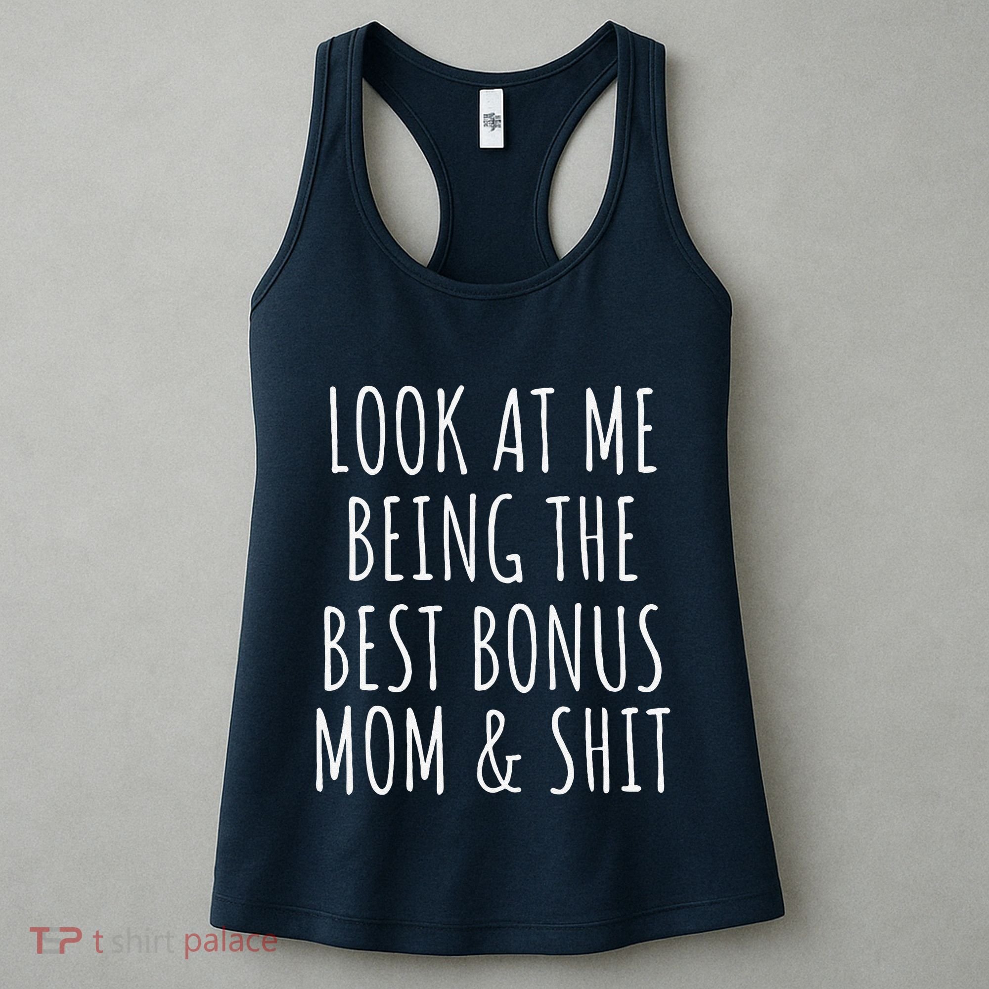 Bonus Step Mom Mothers Day From Stepdaughter Stepson Stepmom Women's Tank Top
