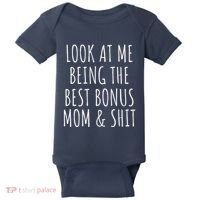 Bonus Step Mom Mothers Day From Stepdaughter Stepson Stepmom Baby Bodysuit thumb 0