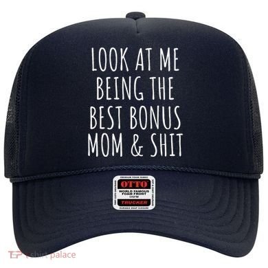 Bonus Step Mom Mothers Day From Stepdaughter Stepson Stepmom Hat