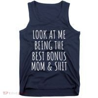 Bonus Step Mom Mothers Day From Stepdaughter Stepson Stepmom Tank Top thumb 0