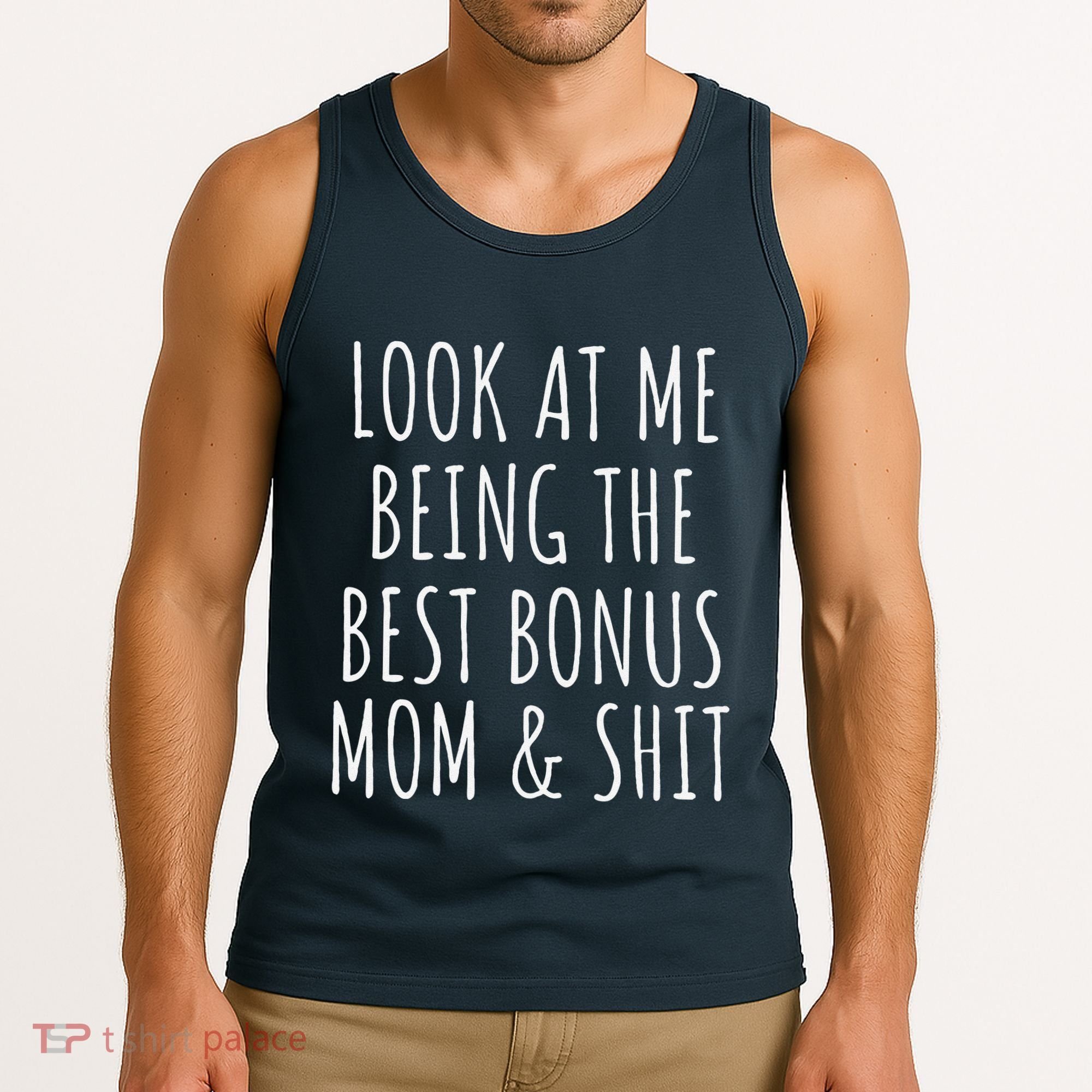 Bonus Step Mom Mothers Day From Stepdaughter Stepson Stepmom Tank Top