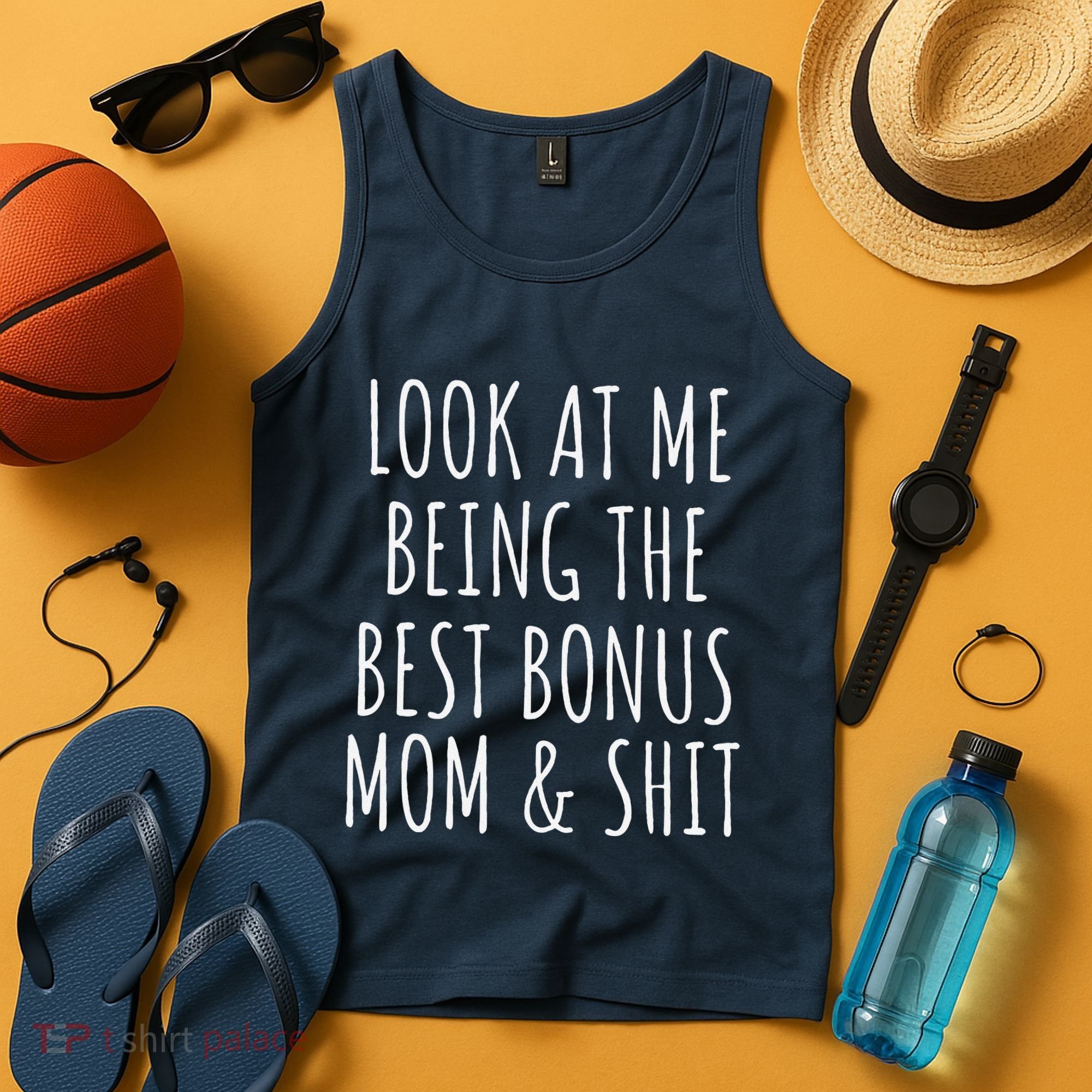 Bonus Step Mom Mothers Day From Stepdaughter Stepson Stepmom Tank Top