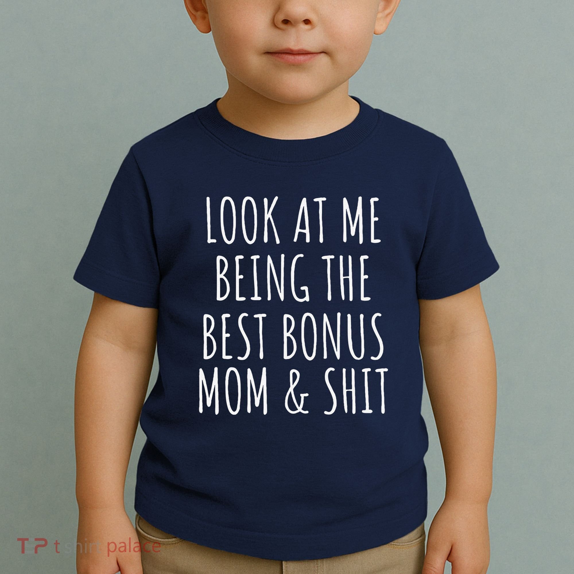 Bonus Step Mom Mothers Day From Stepdaughter Stepson Stepmom Toddler T-Shirt