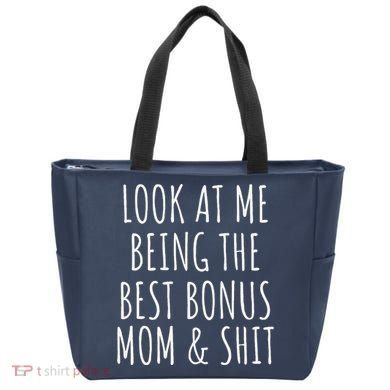 Bonus Step Mom Mothers Day From Stepdaughter Stepson Stepmom Tote Bag