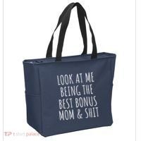 Bonus Step Mom Mothers Day From Stepdaughter Stepson Stepmom Tote Bag thumb 2