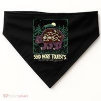 Bear Send More Tourists USA-Made Doggie Bandana thumb 0