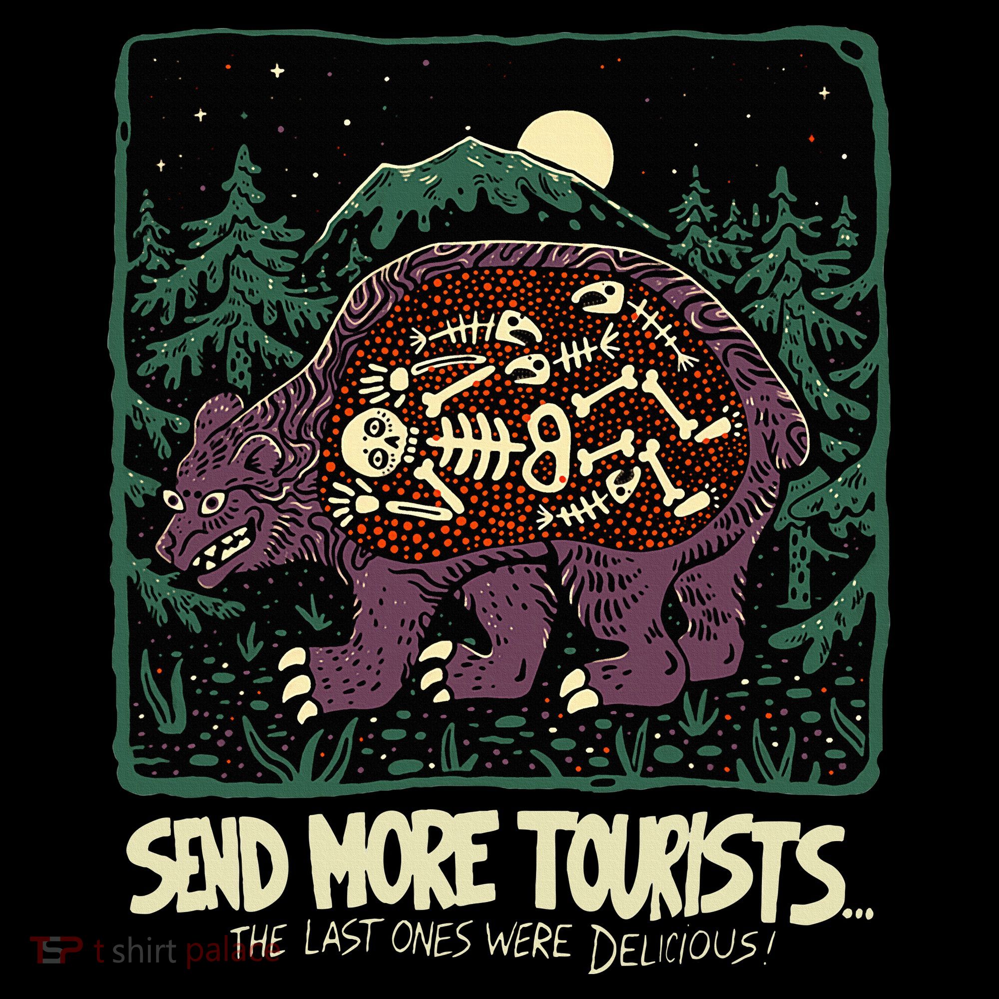 Bear Send More Tourists Bucket Hat