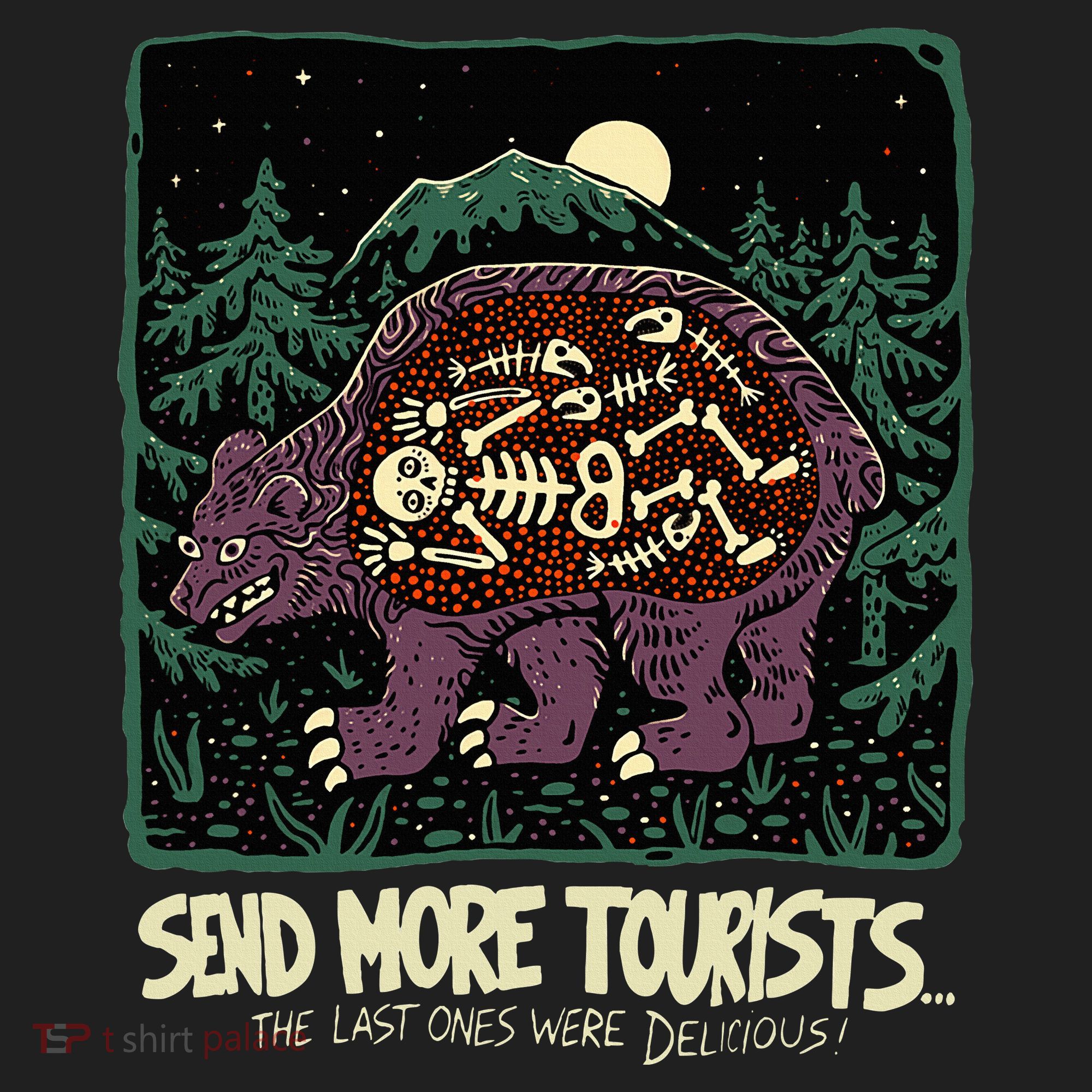 Bear Send More Tourists Beanie