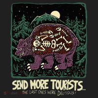 Bear Send More Tourists Golf Towel thumb 3