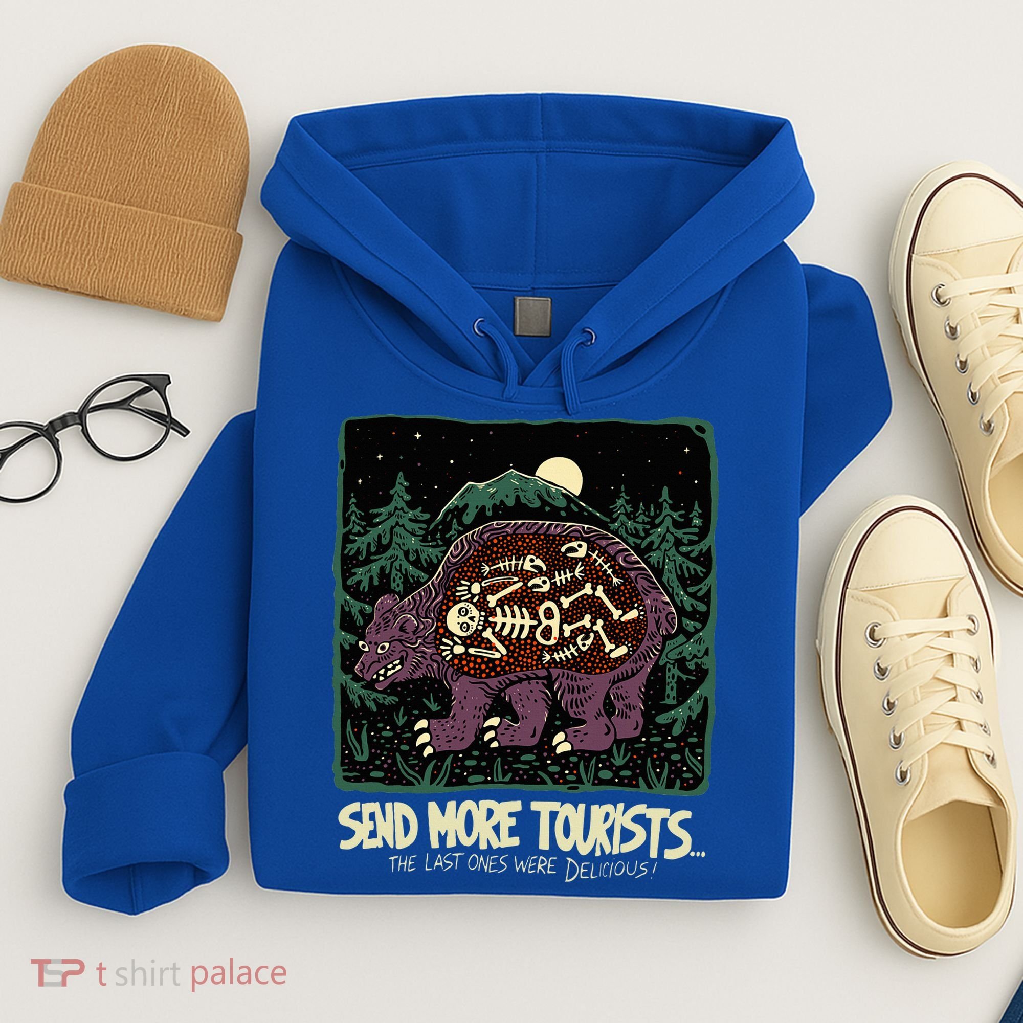 Bear Send More Tourists Hoodie