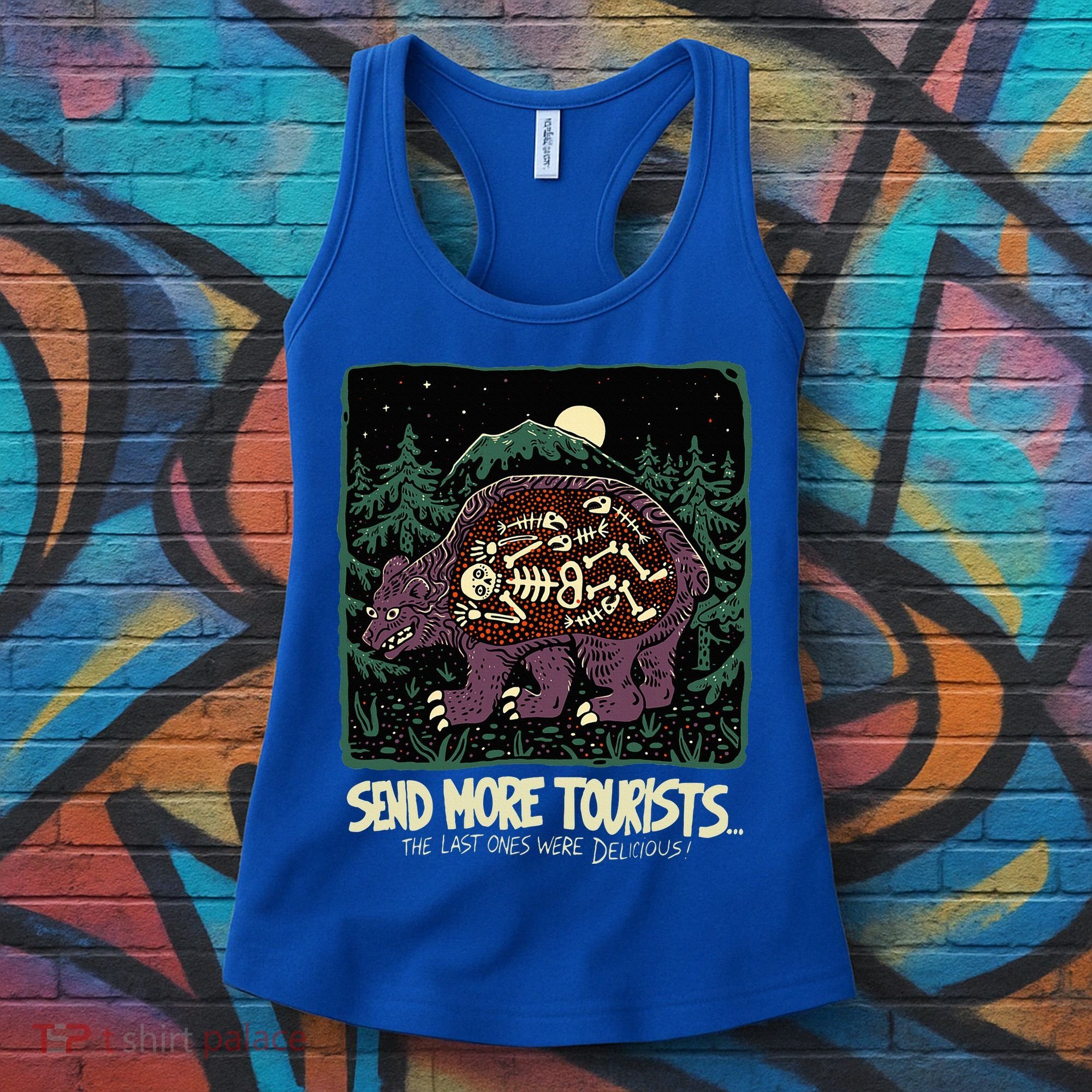 Bear Send More Tourists Women's Tank Top