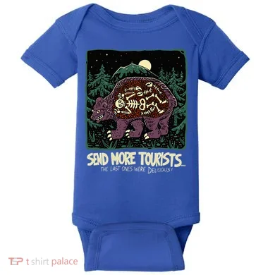 Bear Send More Tourists Baby Bodysuit