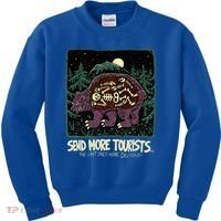Bear Send More Tourists Kids Sweatshirt thumb 0