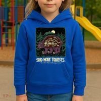 Bear Send More Tourists Kids Hoodie thumb 3