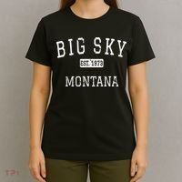 Big Sky Montana MT Vintage T-Shirt thumb 4