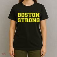 Boston Strong Marathon Running T-Shirt thumb 4