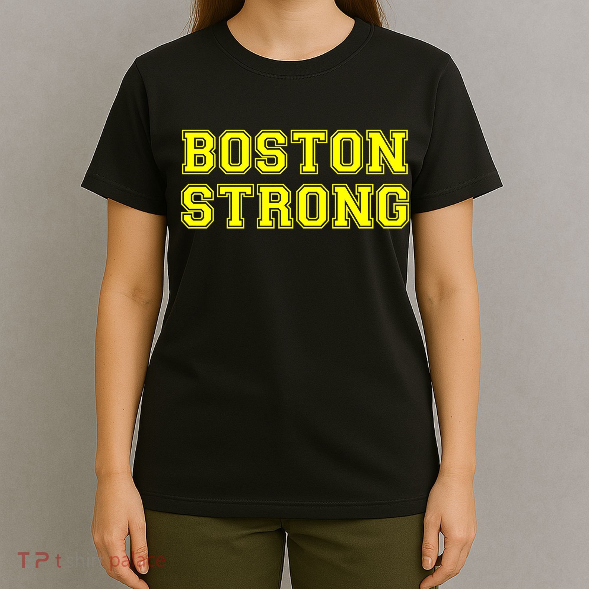 Boston Strong Marathon Running T-Shirt