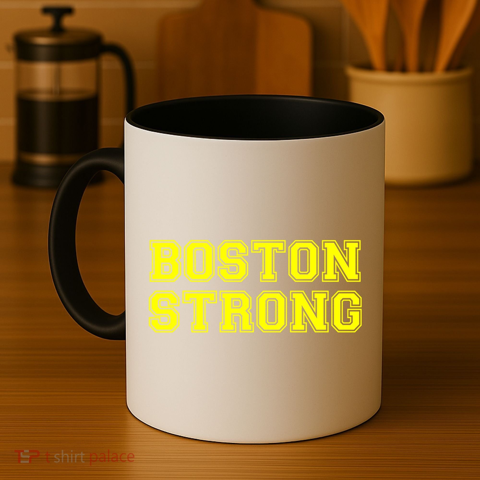 Boston Strong Marathon Running Coffee Mug