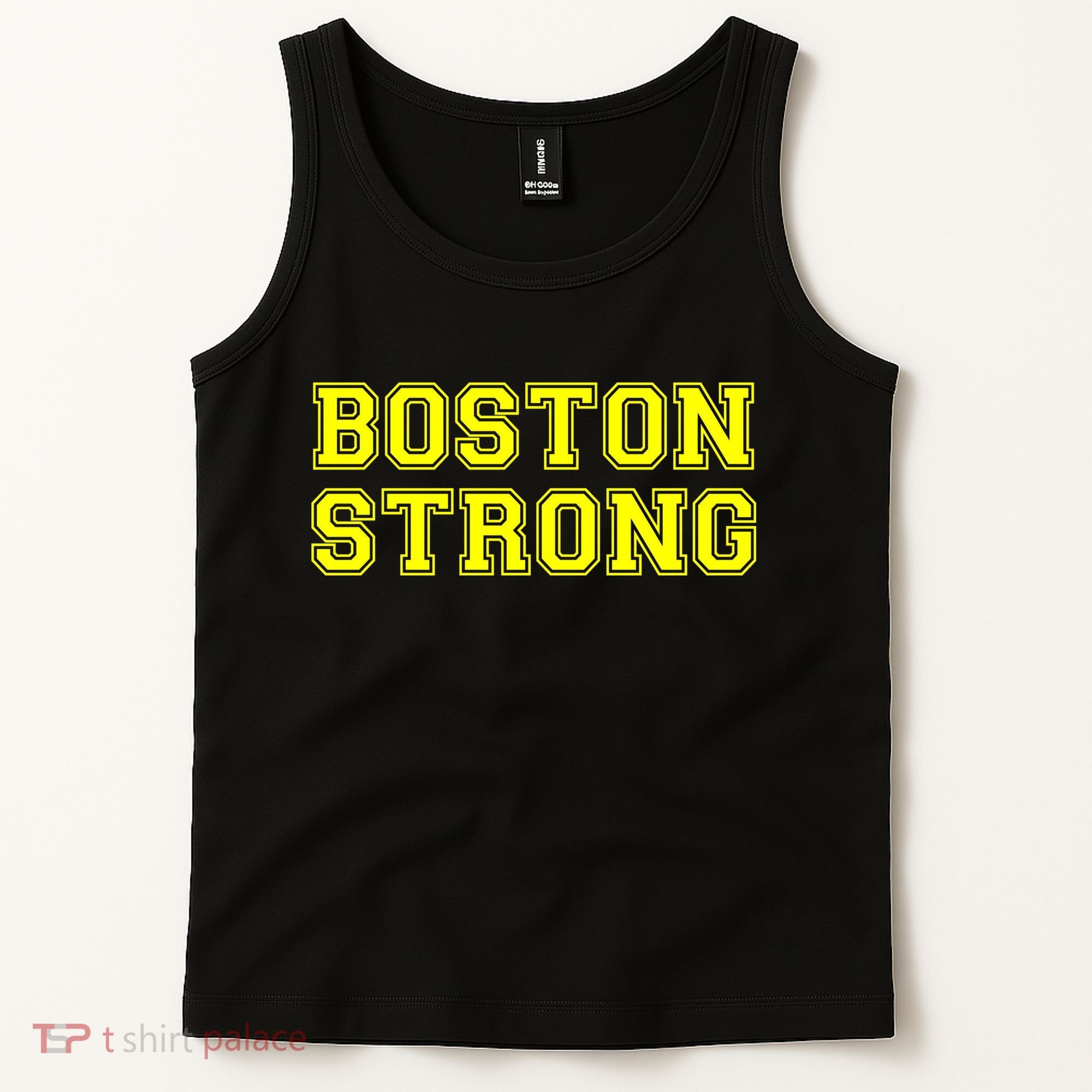 Boston Strong Marathon Running Tank Top