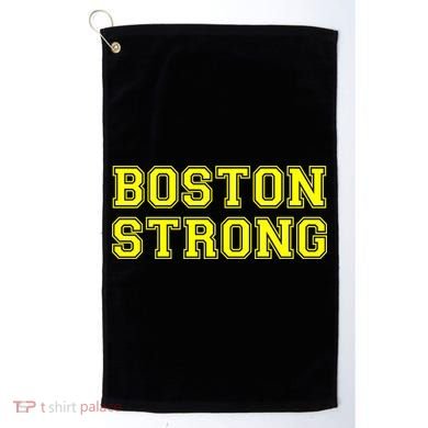 Boston Strong Marathon Running Golf Towel