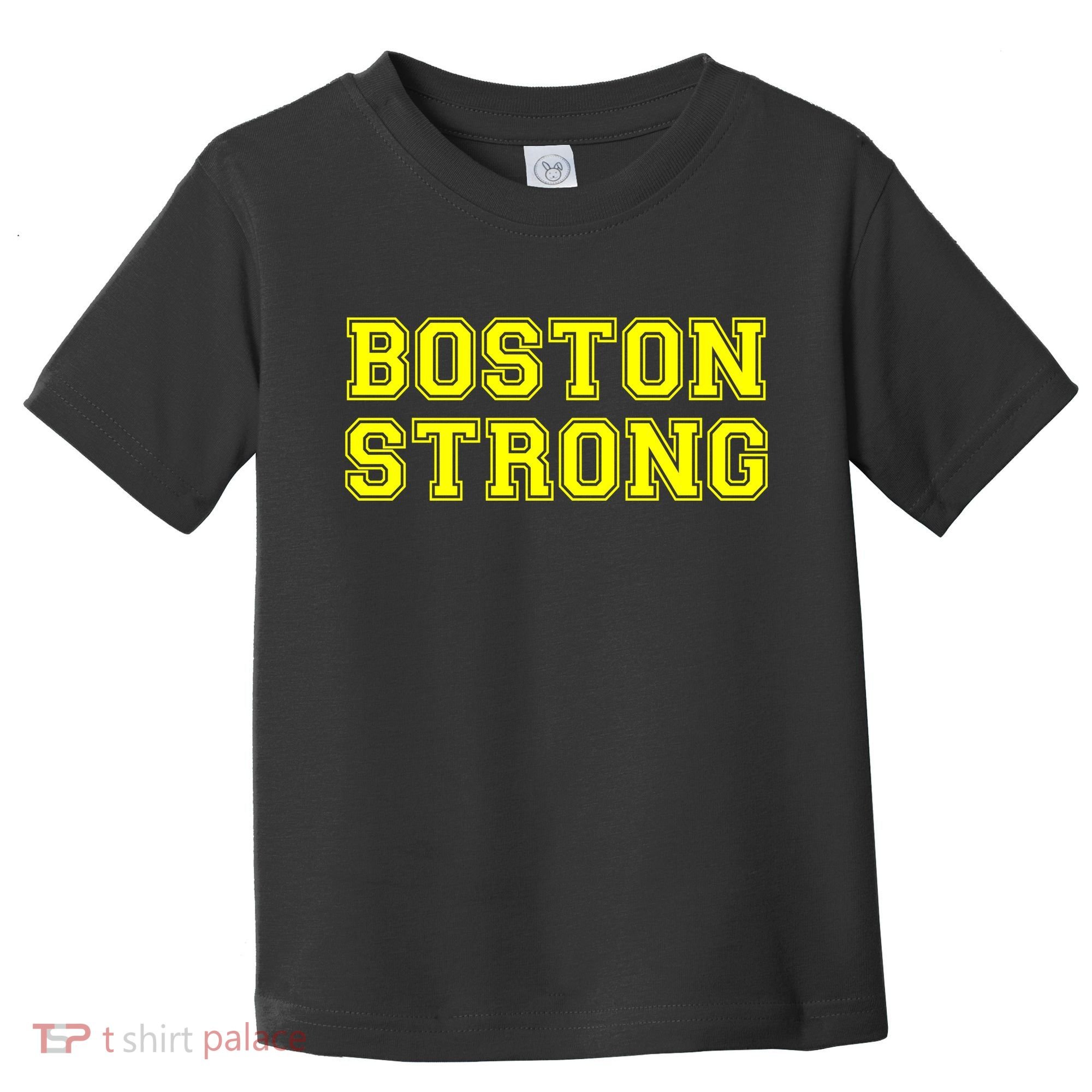 Boston Strong Marathon Running Toddler T-Shirt