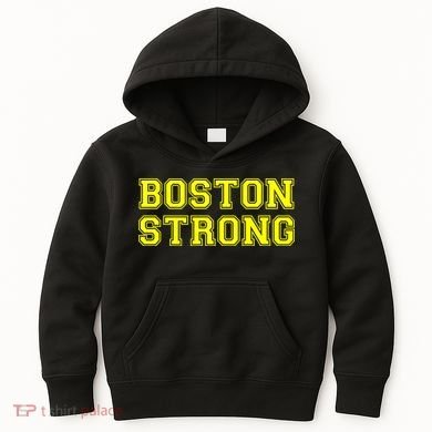 Boston Strong Marathon Running Kids Hoodie