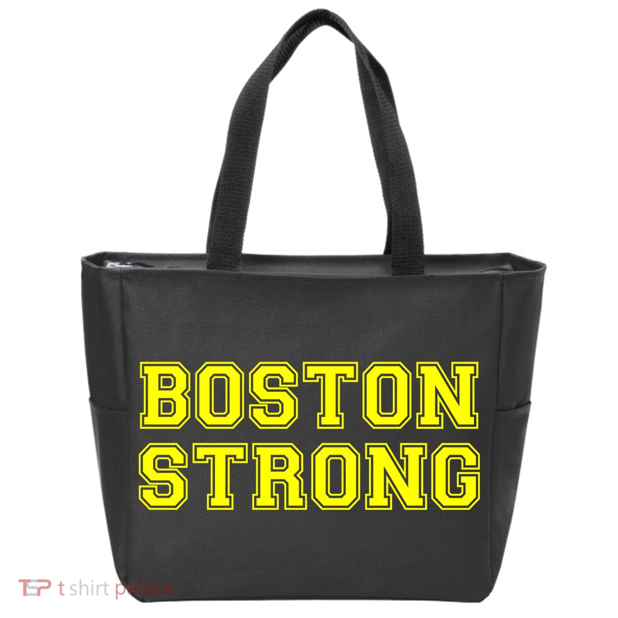 Boston Strong Marathon Running Tote Bag