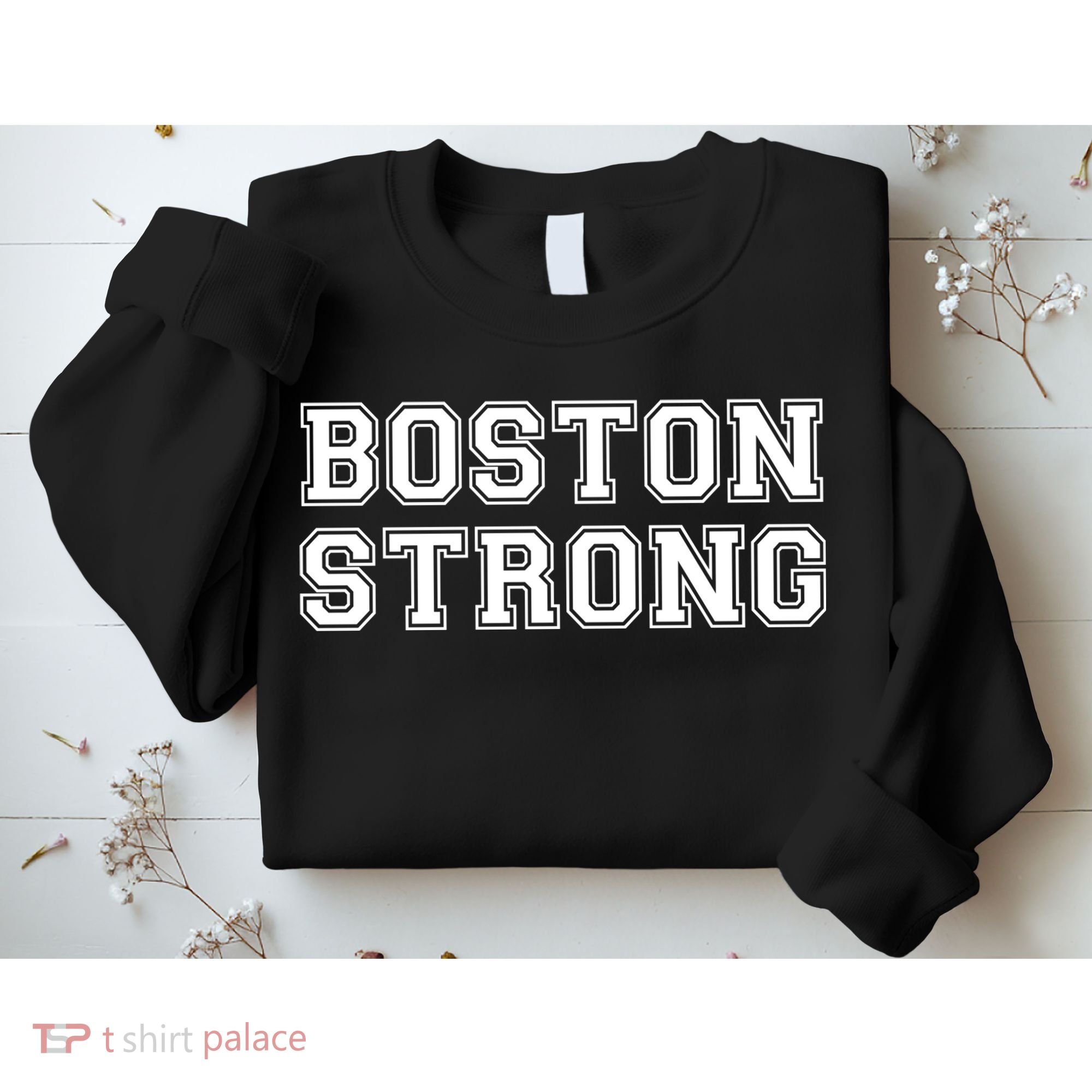Boston Strong Marathon Running Sweatshirt