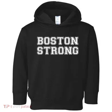 Boston Strong Marathon Running Toddler Hoodie