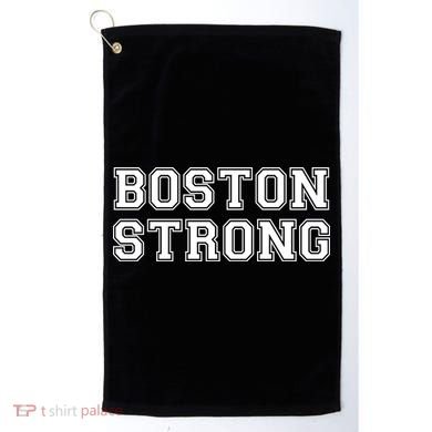 Boston Strong Marathon Running Golf Towel