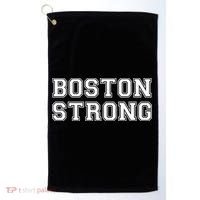 Boston Strong Marathon Running Golf Towel thumb 0