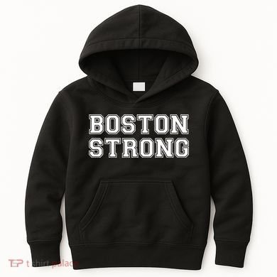 Boston Strong Marathon Running Kids Hoodie