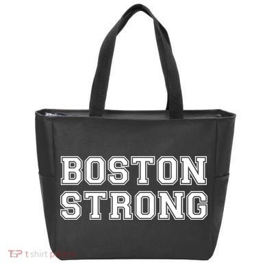 Boston Strong Marathon Running Tote Bag