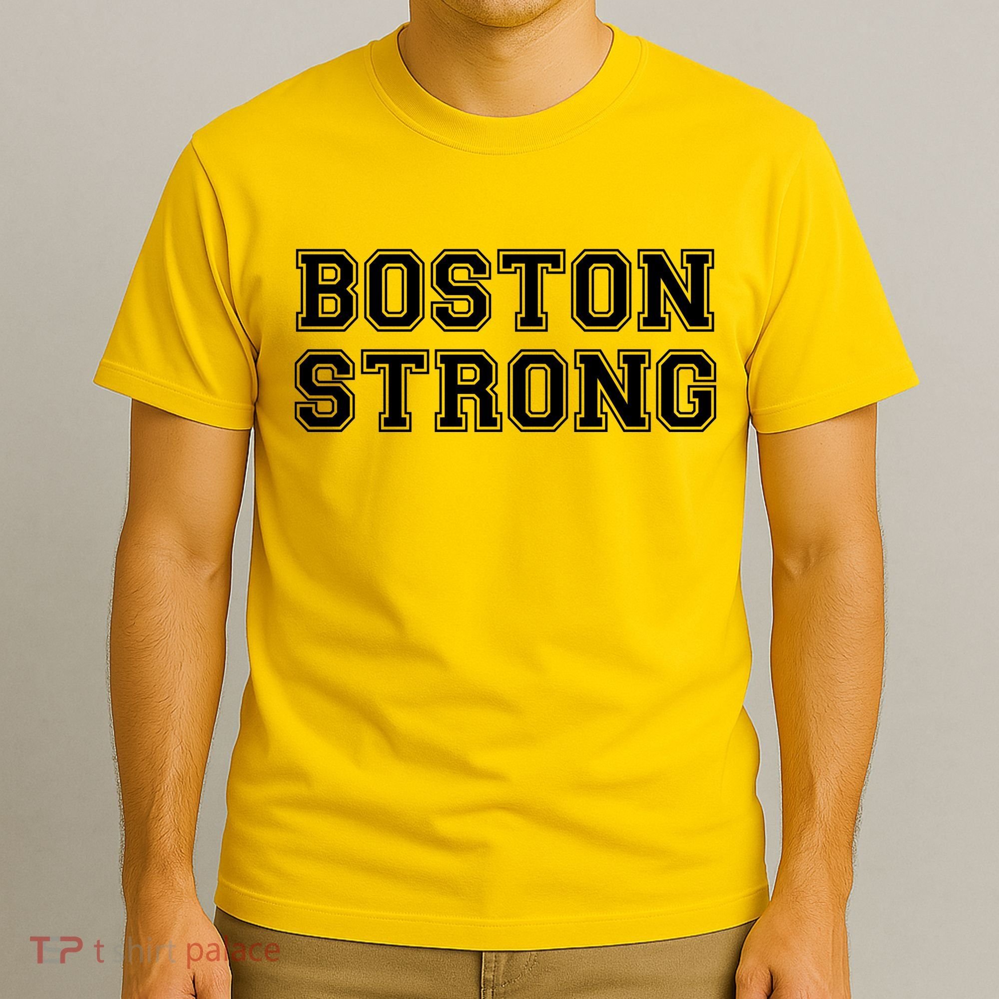 Boston Strong Marathon Running T-Shirt