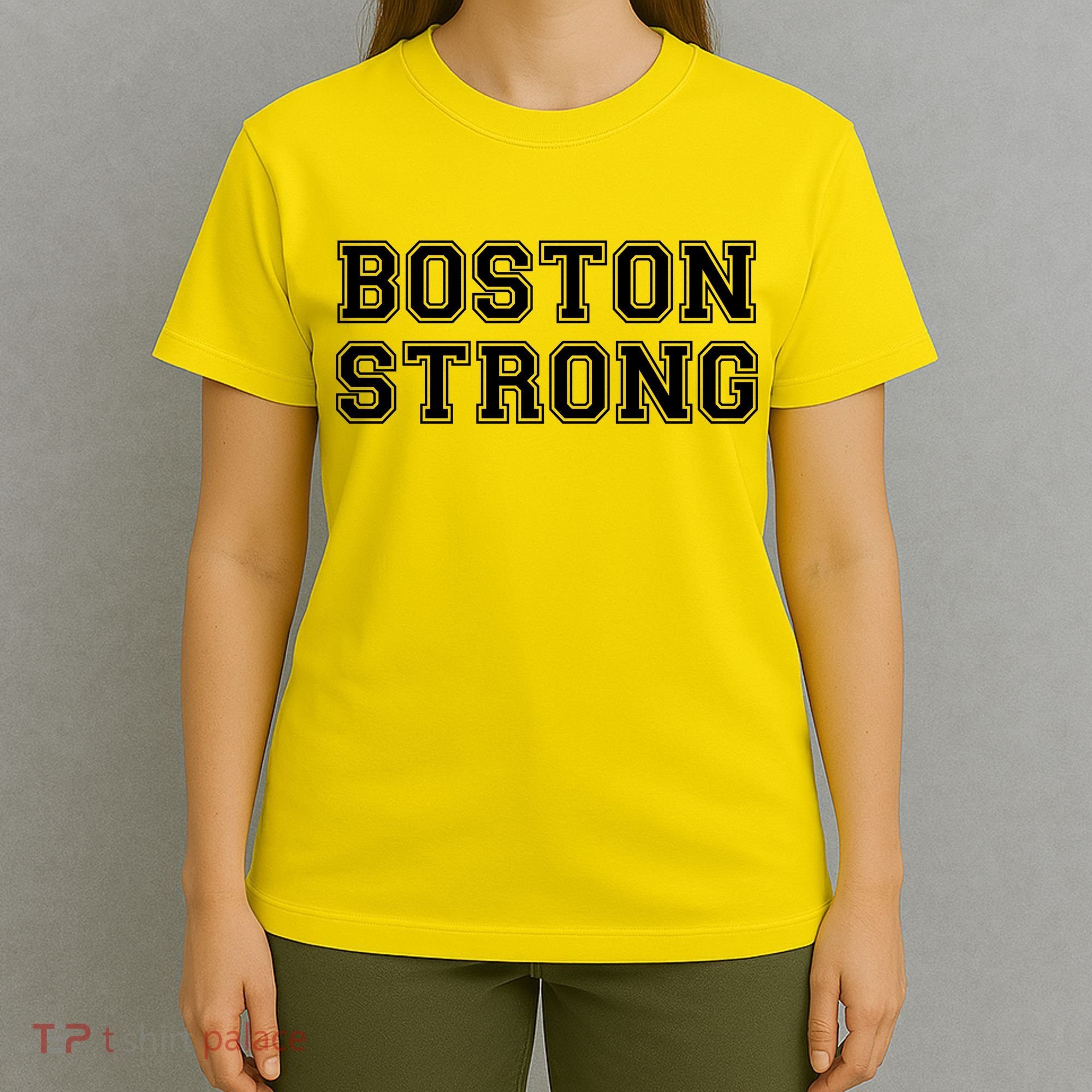 Boston Strong Marathon Running T-Shirt