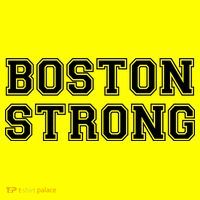 Boston Strong Marathon Running Button thumb 1