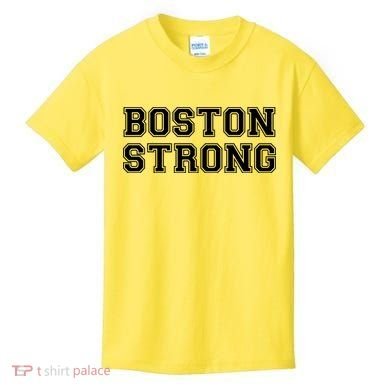 Boston Strong Marathon Running Kids T-Shirt