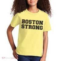 Boston Strong Marathon Running Kids T-Shirt thumb 2