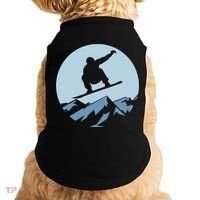 Board Snowboard Mountain Flying Board Snowboarder Fun Gift Doggie Tank thumb 0