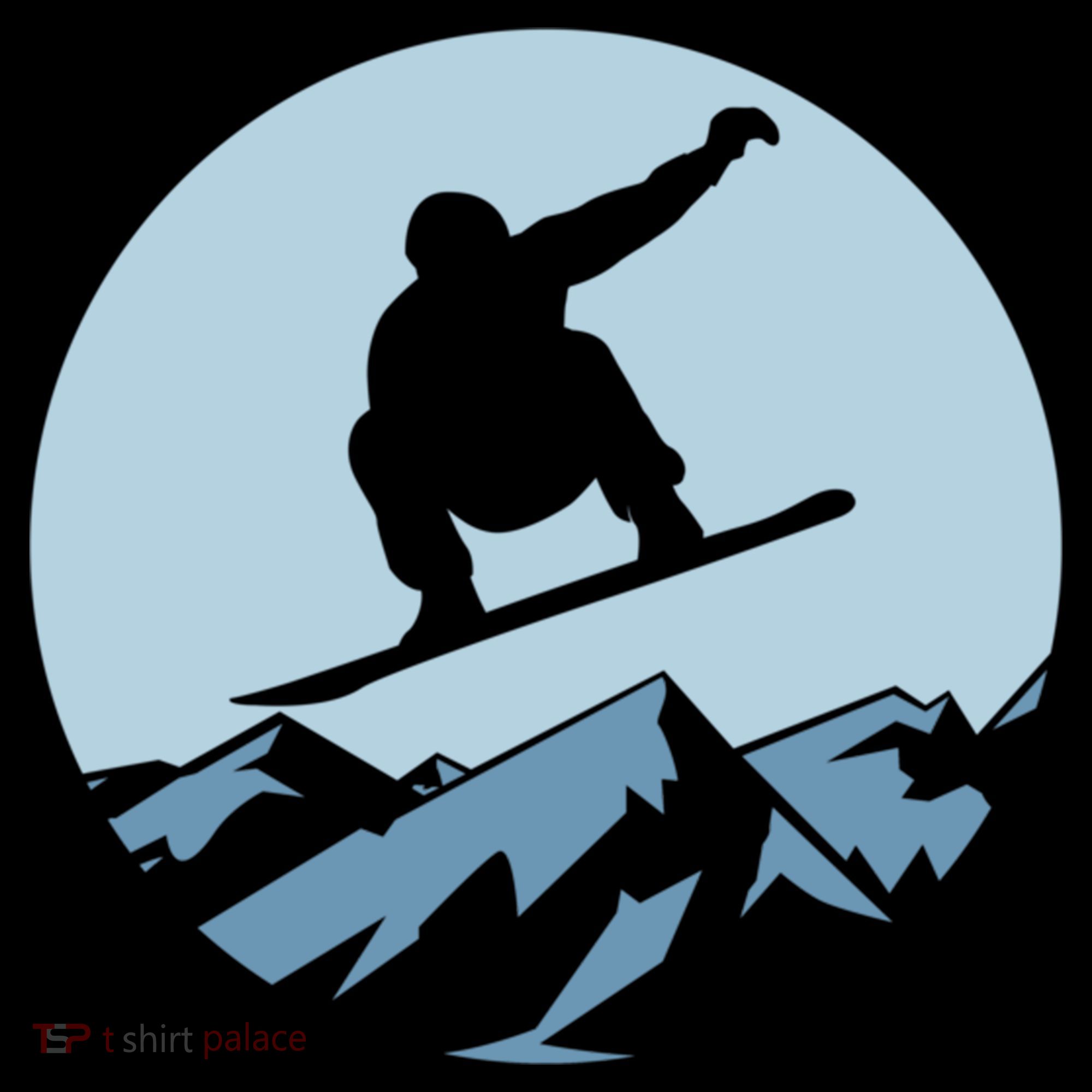 Board Snowboard Mountain Flying Board Snowboarder Fun Gift Backpack