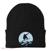 Board Snowboard Mountain Flying Board Snowboarder Fun Gift Beanie thumb 0