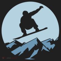 Board Snowboard Mountain Flying Board Snowboarder Fun Gift Hat thumb 2