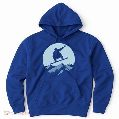Board Snowboard Mountain Flying Board Snowboarder Fun Gift Hoodie