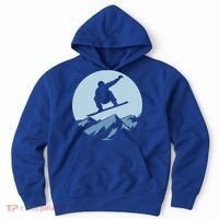 Board Snowboard Mountain Flying Board Snowboarder Fun Gift Hoodie thumb 0
